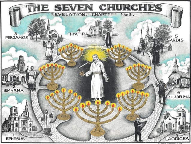 Seven Churches Of Revelation Chart